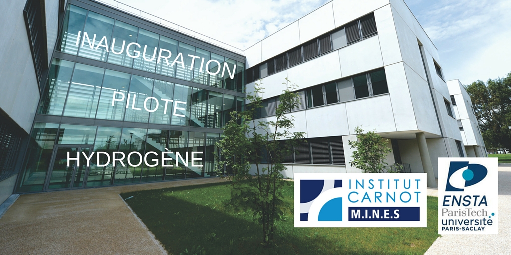 Inauguration Pilote Hydrogène institut Carnot M.I.N.E.S