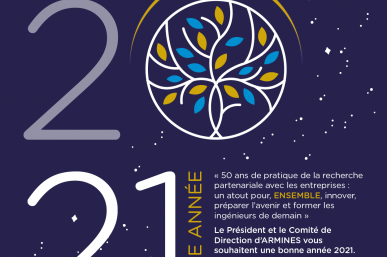 ARMINES vous souhaite une bonne année 2021